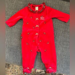 Worn once! Little Me My First Christmas
